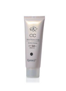 KAREN'S CC SKIN PERFECTOR SUNSCREEN SPF 50+/ PA+++  21 (NATURAL LIGHT)